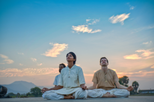 IDY people meditating